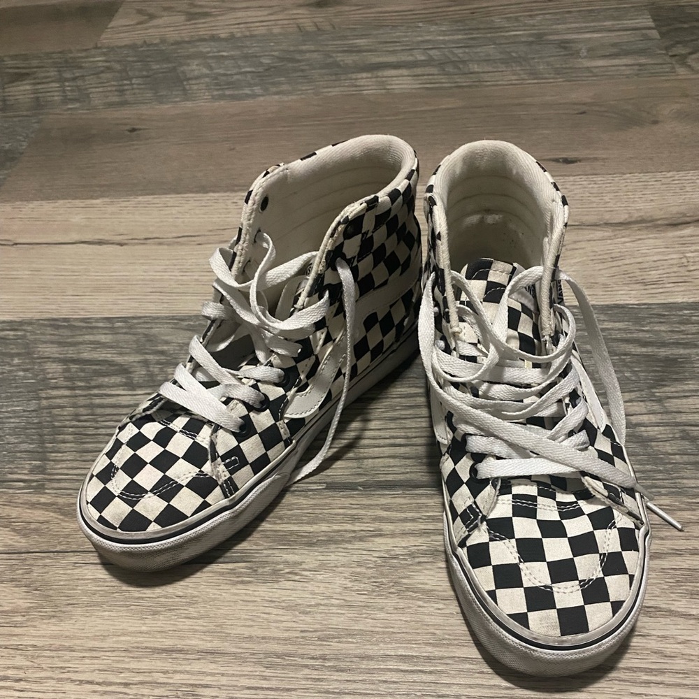 Checkered Vans